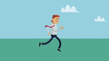 Komik karakterli zarif bir iş adamı.