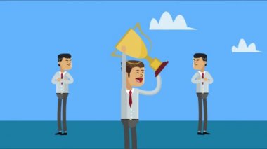 Ödül karakterli iş adamları takımı