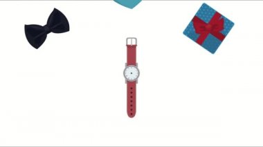 Kalıplı Babalar Günü kartı