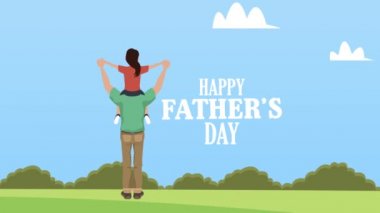 Babalar günü kartvizitiniz kutlu olsun. Kızınız tarlada.