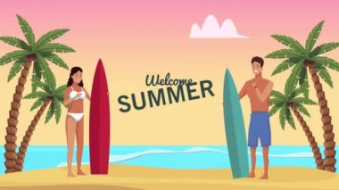 Sörfçülerle dolu yaz mektuplarına hoş geldiniz.