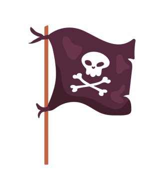 korsan bayrağı dalgalanıyor