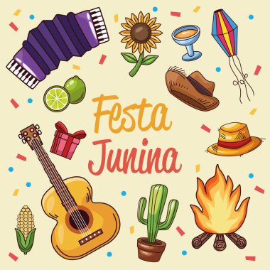 Festa junina kartı