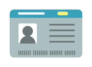 kimlik belgesi simgesi