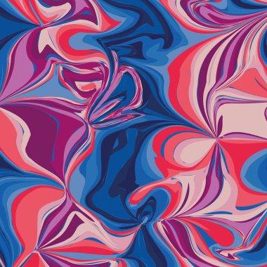 pembe ve mavi mermer desen