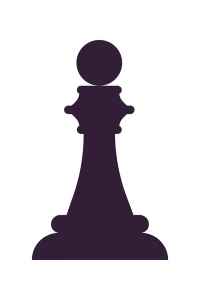 Pièce d'échecs pion — Image vectorielle