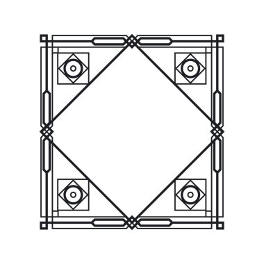 Zarif dekoratif çerçeve