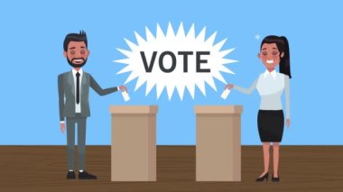 Adaylar oy kutusu karakterli çiftler