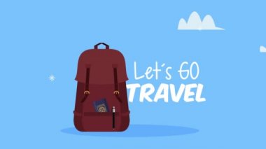 Çanta ile seyahat edelim.