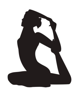 Bir bacak pigueon duruşu