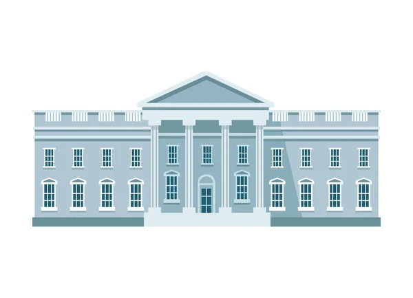 The white house — Stock Vector