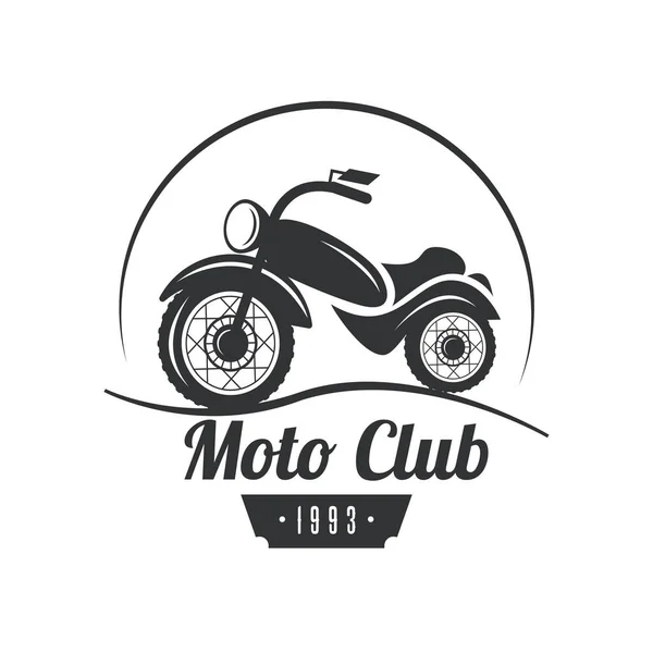 Moto moto club — Image vectorielle