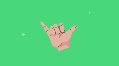 El insan havalı sinyal animasyonu