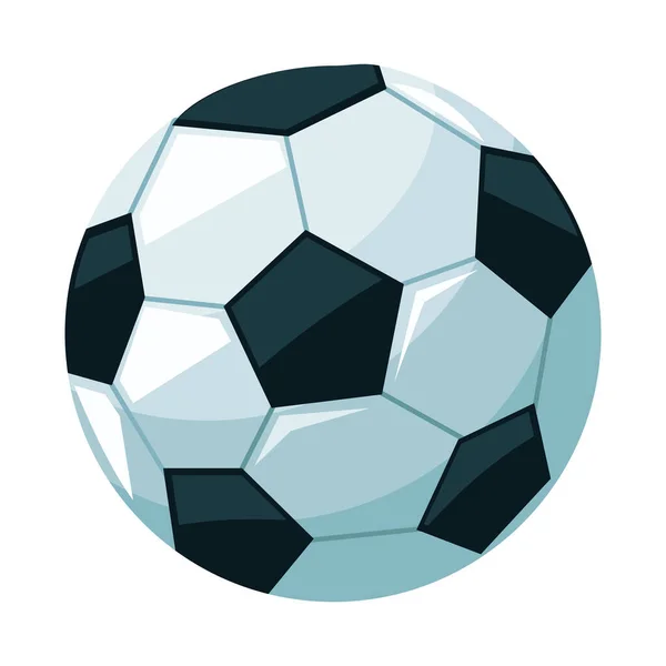 Équipement ballon de football — Image vectorielle