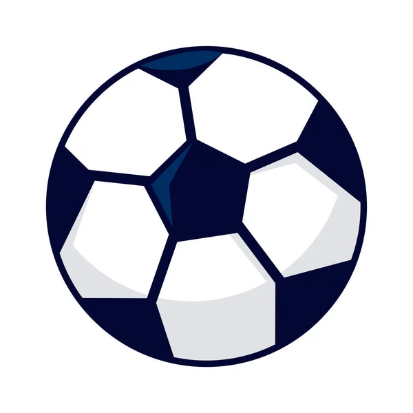 Globo deportivo de fútbol — Vector de stock