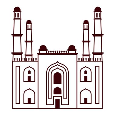 Hindistan Charminar Tapınağı