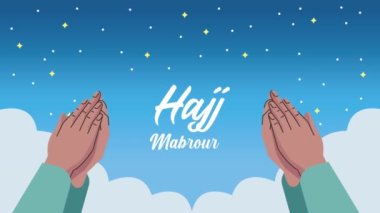 Mektup kutlaması için hacı mabedi.