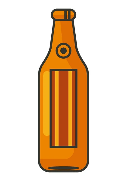 Bouteille de bière conteneur — Image vectorielle