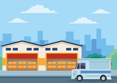 lojistik depo ve minibüs