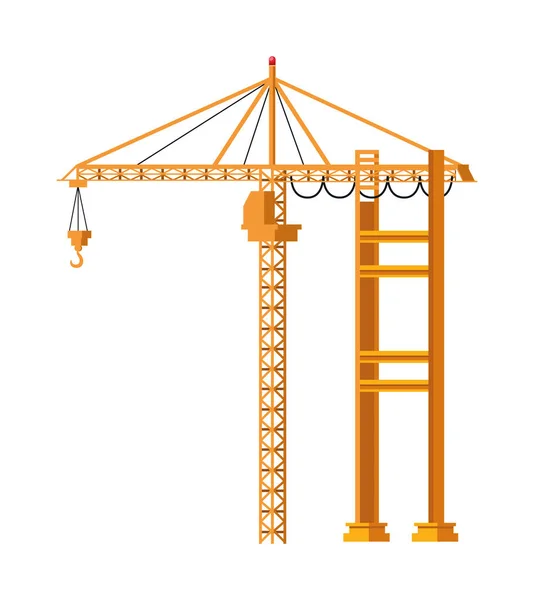 Grande grue logistique — Image vectorielle