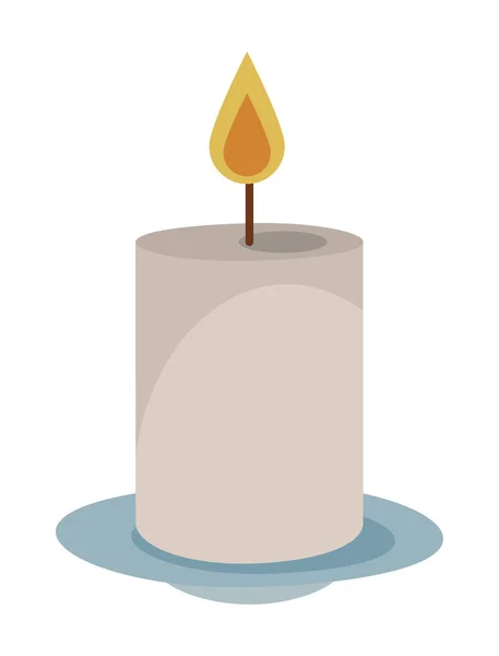 Candle wax icon — Stock Vector