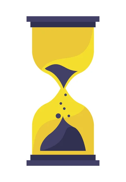 Sand hourglass timer — Stock Vector