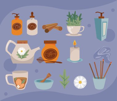 13 aromaterapi simgesi