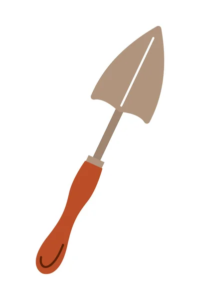 Shovel farm tool — Stock Vector