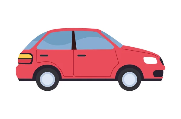 Red car color — Vector de stock