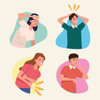 Patients collection with covid 19 symptoms