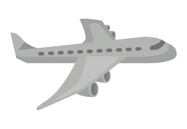 Avion volant voyage — Image vectorielle