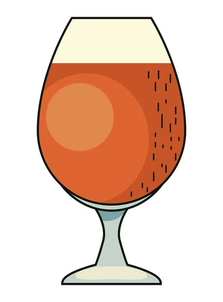 Чашка пива — стоковый вектор