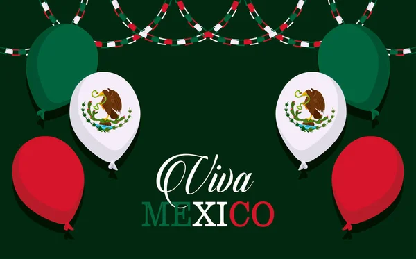 Glad mexikansk självständighet — Stock vektor