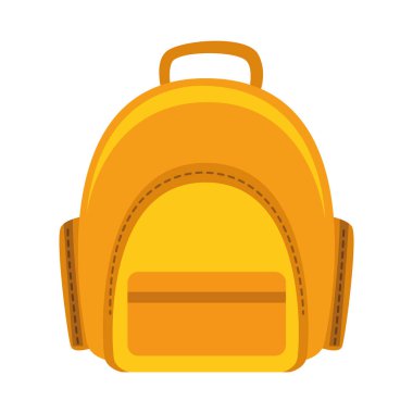 sarı okul çantası simgesi