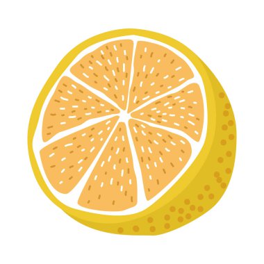 taze limon yarı meyve