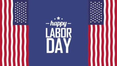 İşçi bayrağı çerçeveli.