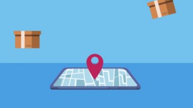 akıllı telefonlu kutucuk deseni