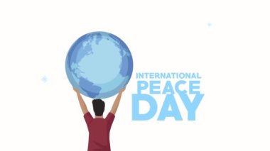 Uluslar arası barış günü insanoğlunun gezegeni kaldırdığı