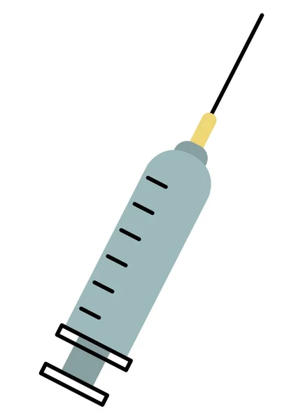 Médicament injectable médical — Image vectorielle