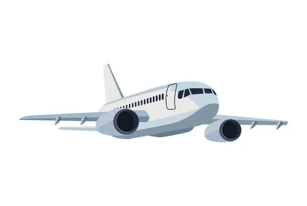 Avion volant voyage — Image vectorielle