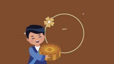 Mutlu sonbahar ortalarında Asyalı çocukla mektuplaşmalar.