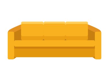sarı kanepe mobilyası