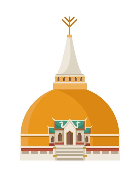 Phra Pathom Chedi — Stockvektor