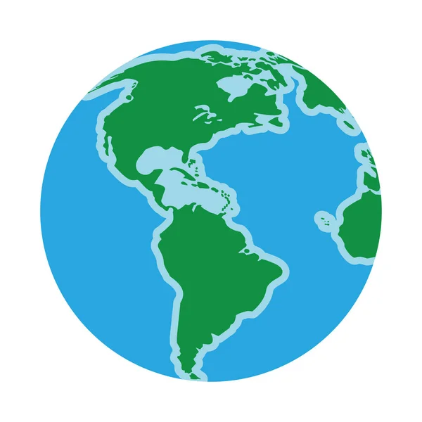World planet earth — Stock Vector