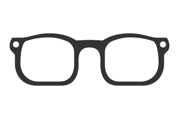 Gafas graduadas accesorio óptico — Vector de stock