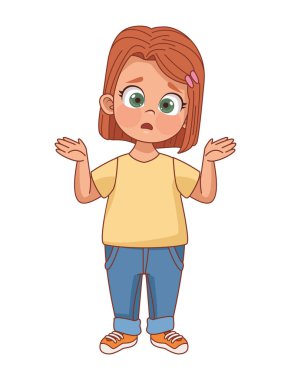 Kızıl saçlı küçük kız