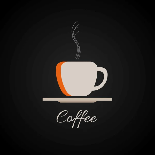 Icono del café — Vector de stock