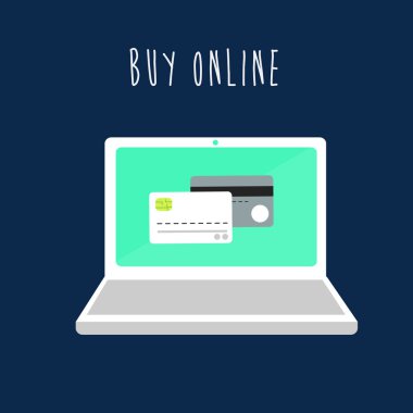 Teknoloji simgeleri, vektör tasarımı