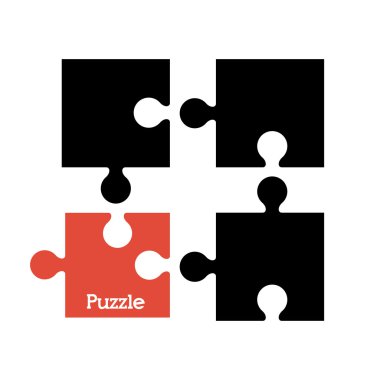 Bulmaca vektör tasarımı