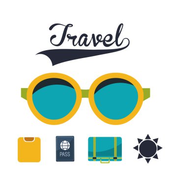 seyahat vektör tasarımı